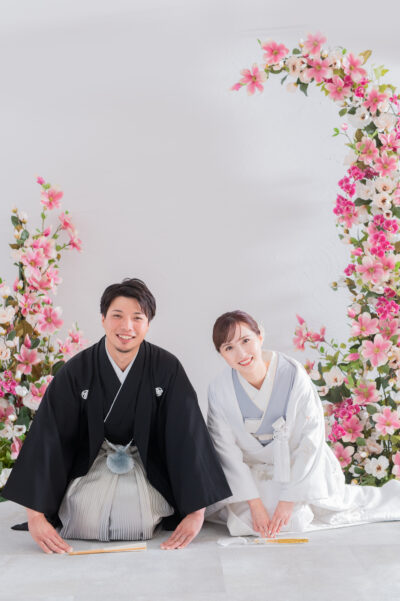 和装スタジオ撮影 結婚式前撮り