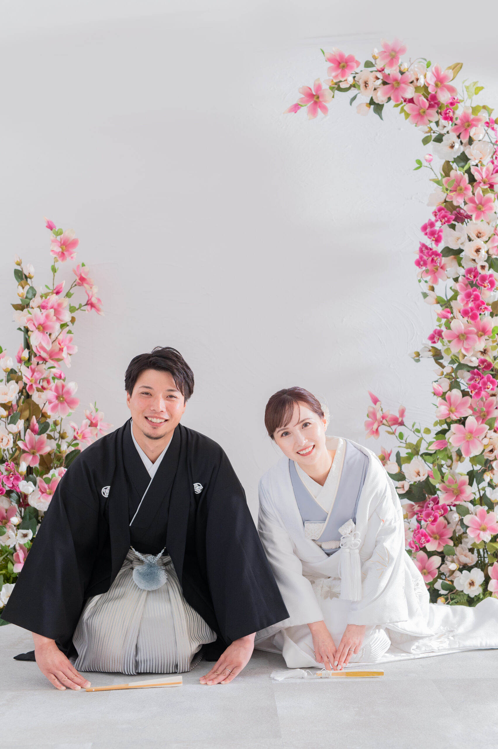 和装スタジオ撮影 結婚式前撮り