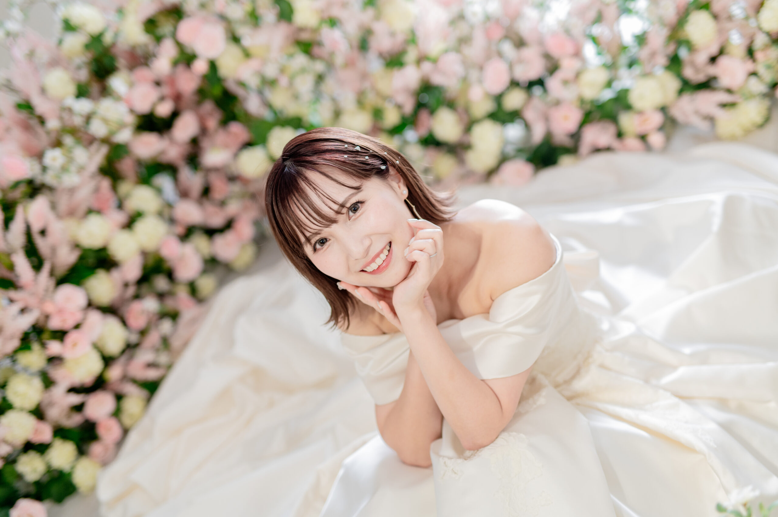 ウェディングドレス　スタジオ　前撮り　結婚式