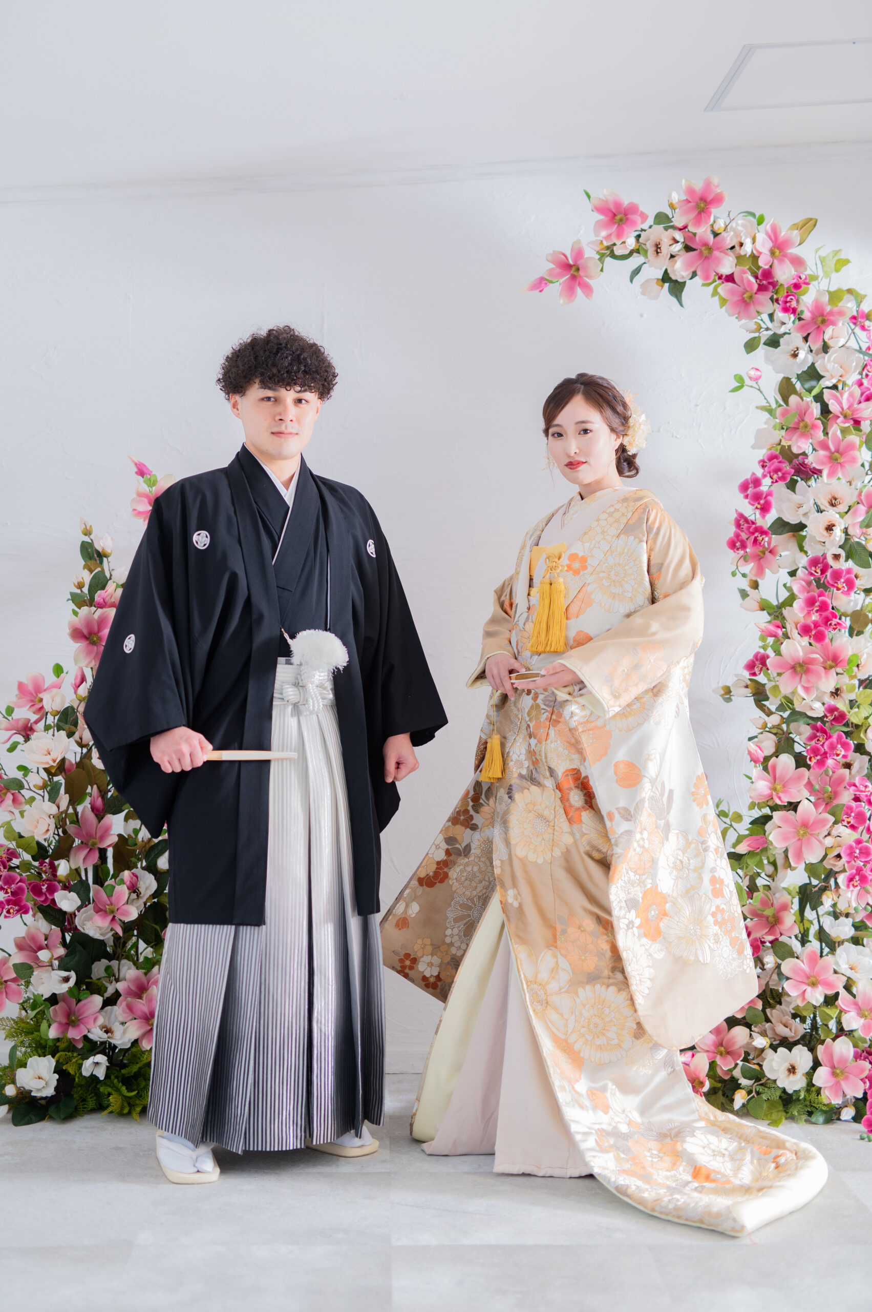 和装　スタジオ 結婚式　前撮り