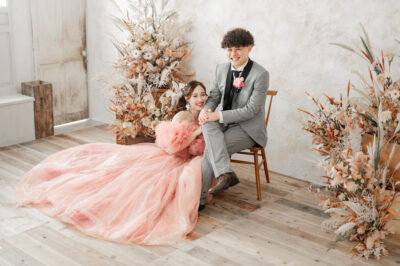 洋装スタジオ 結婚式　前撮り