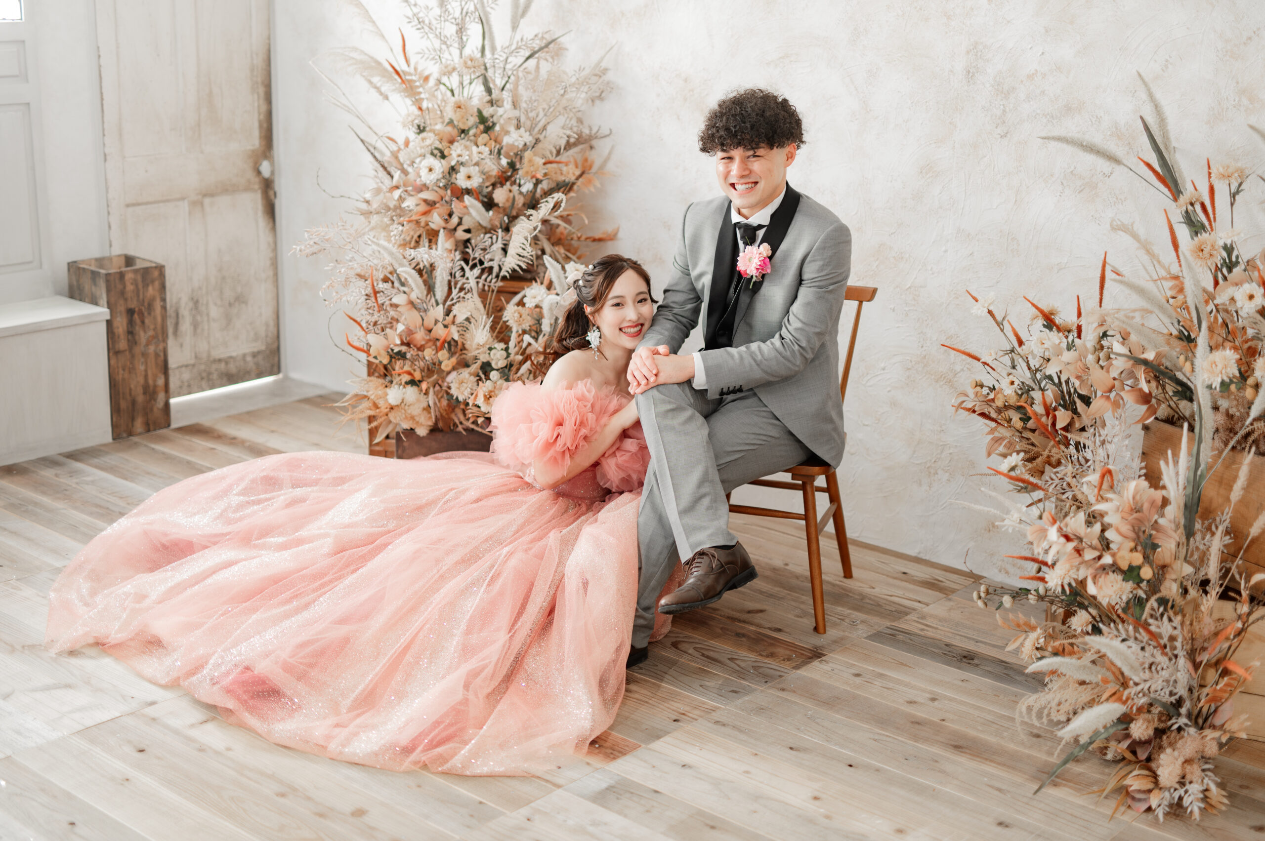 洋装スタジオ 結婚式　前撮り