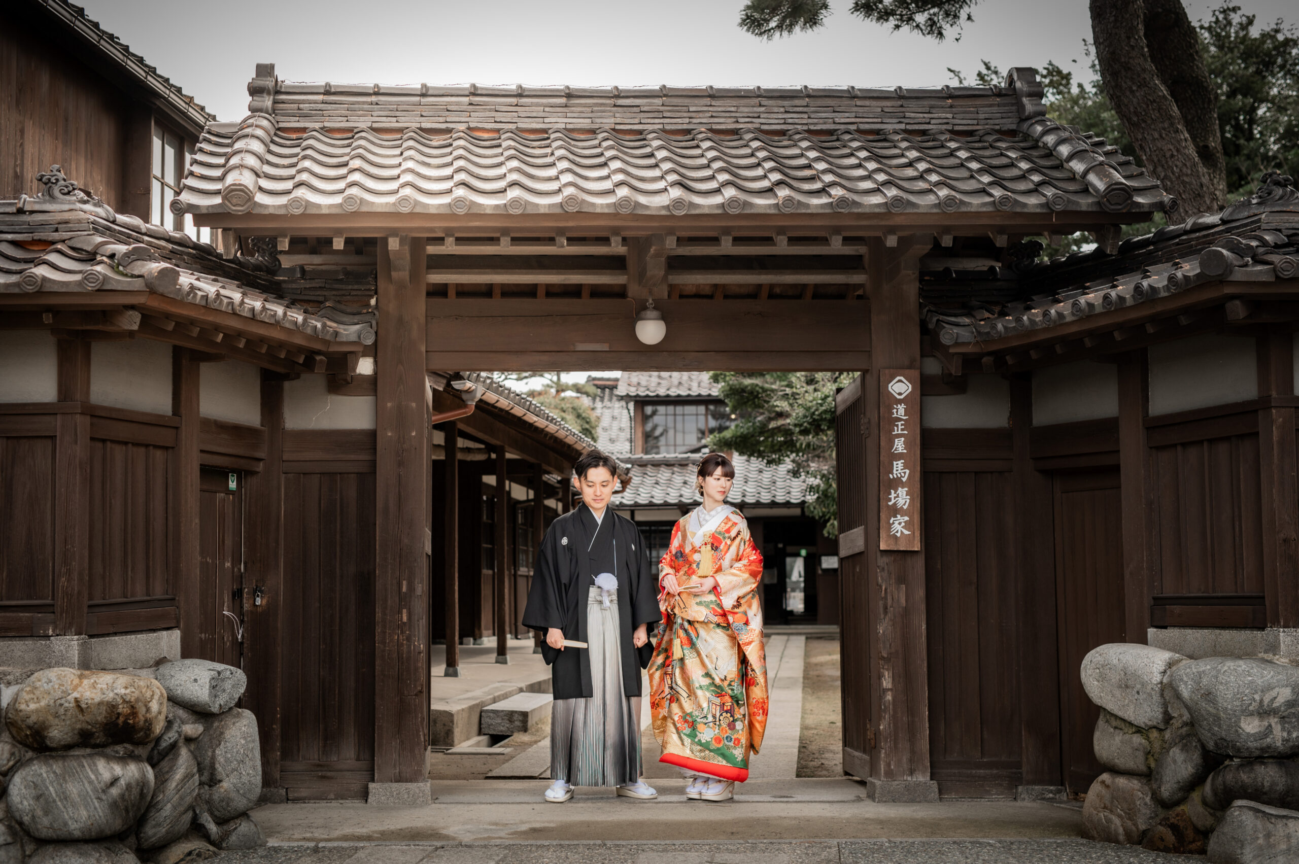 馬場家　和装 色打掛　ウェディング　結婚式