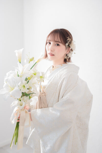 白無垢 和装　スタジオ 結婚式