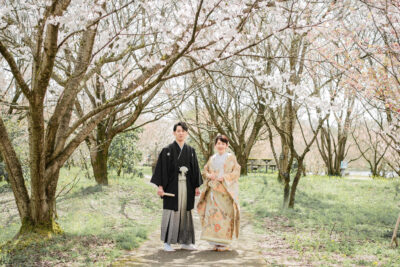 和装ウェディング 色打掛 結婚式