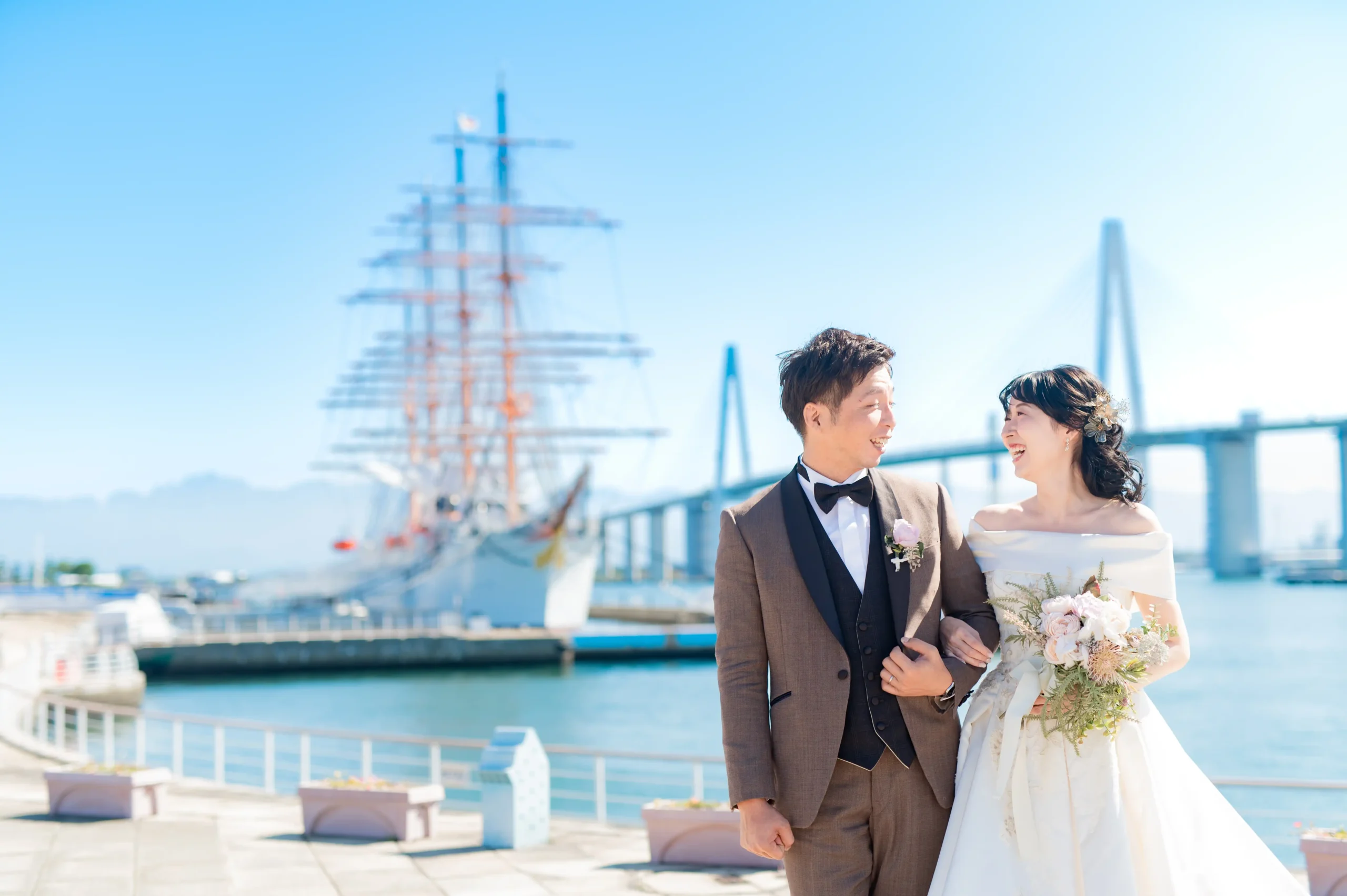 海王丸パーク ウェディングフォト 結婚式