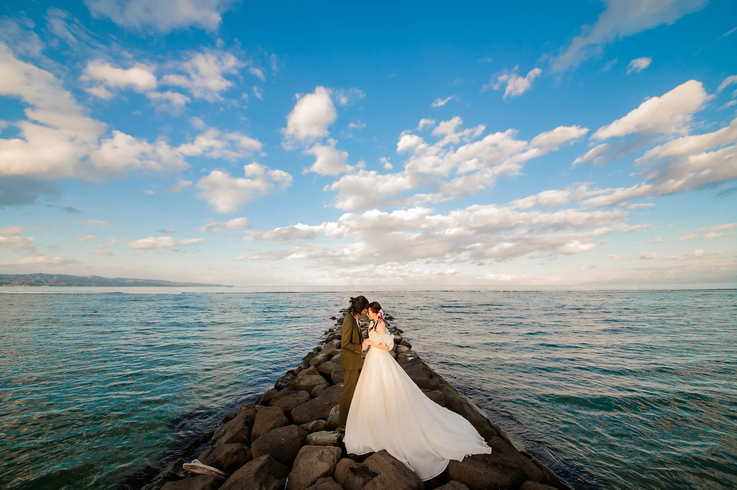 雨晴 結婚式 前撮り