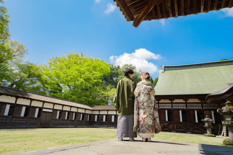 瑞龍寺　和装ウェディング撮影