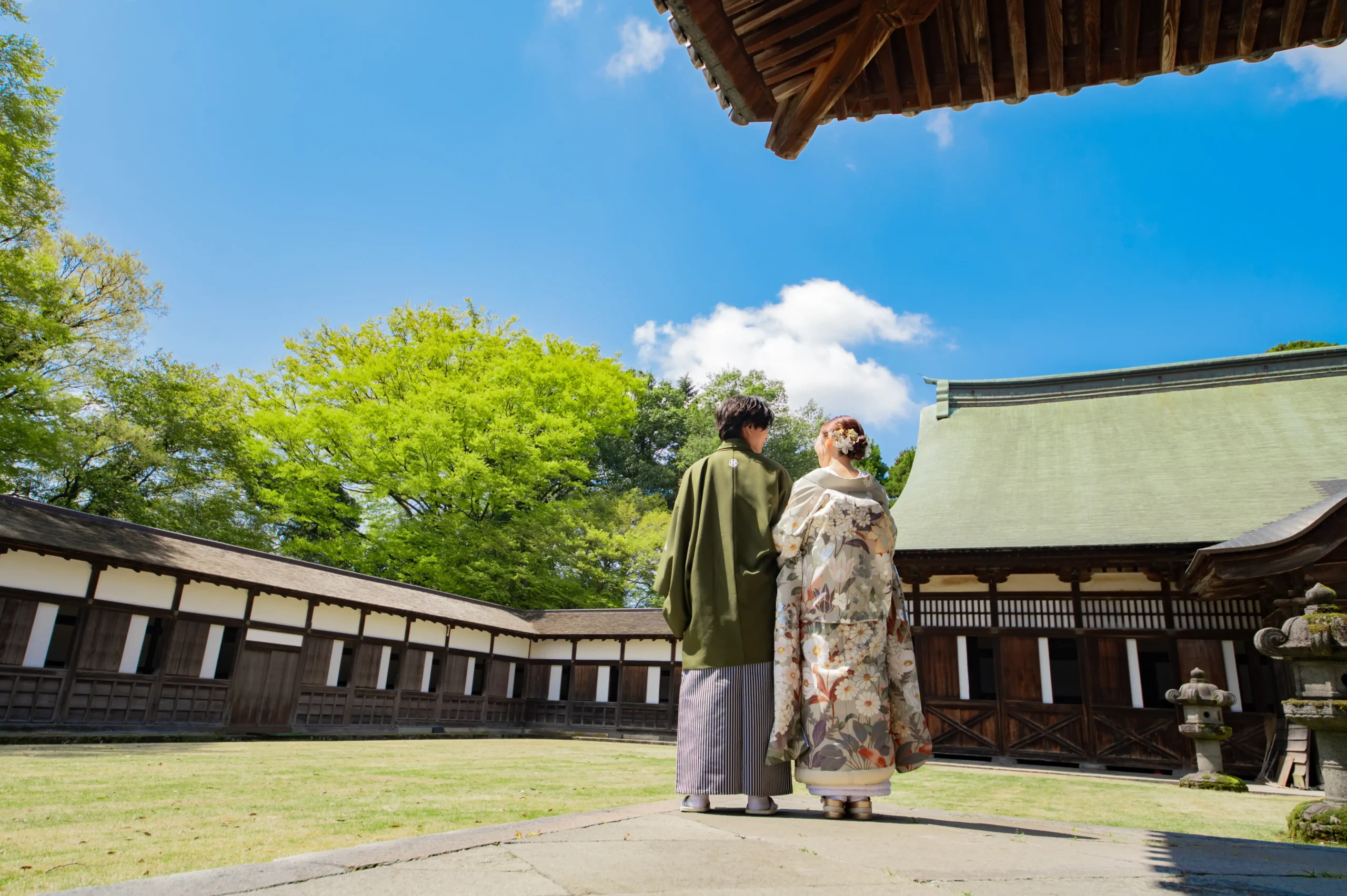 瑞龍寺　和装ウェディング撮影